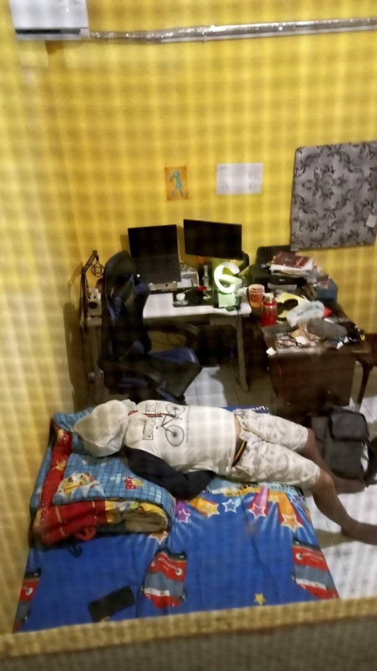 Kondisi korban saat ditemukan